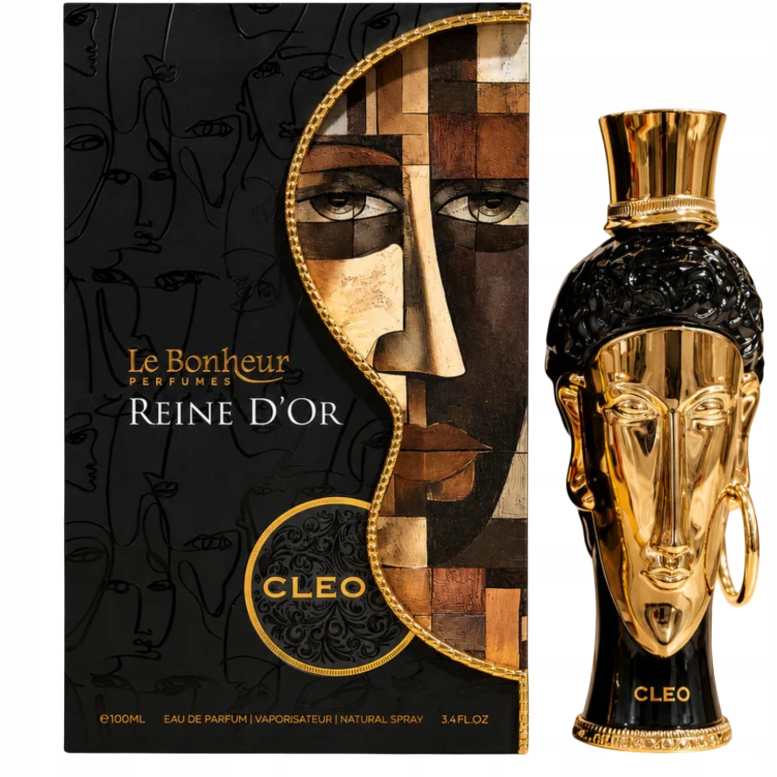Perfume Le Bonheur Reine D'or Cleo 100ml