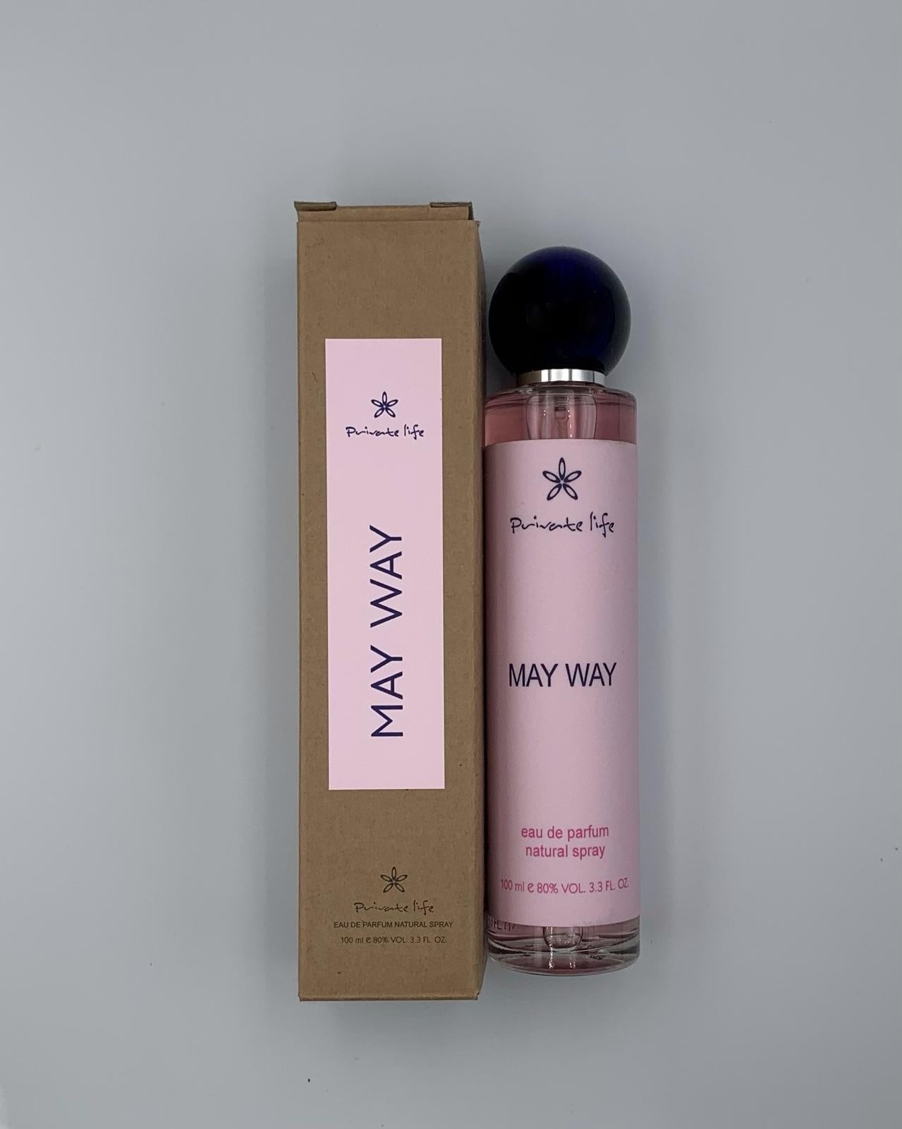 Perfume May Way 100ml. Faith Eiffel edp Private Life Packaging status original