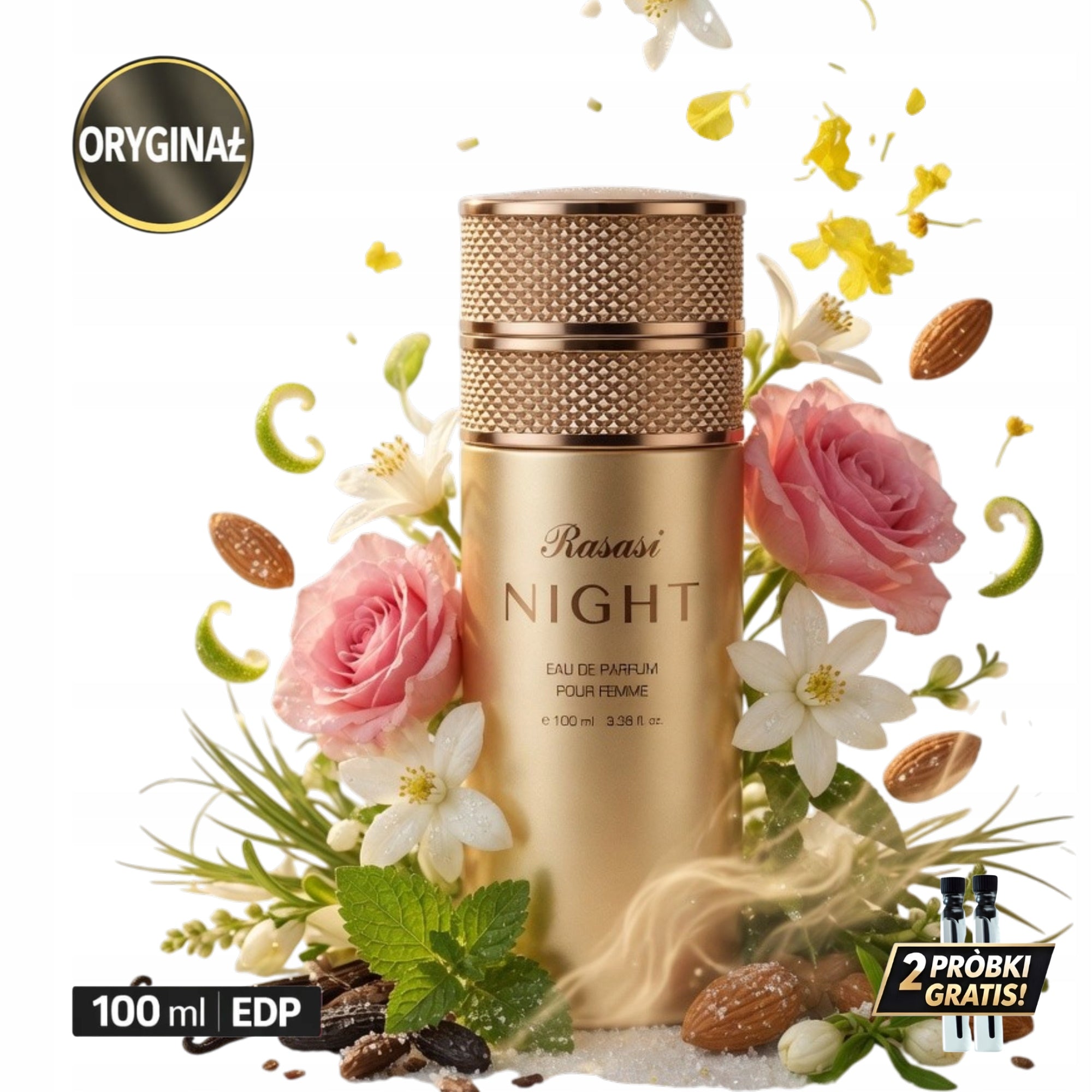 Perfume Night Rasasii + 2 Samples FREEBIE