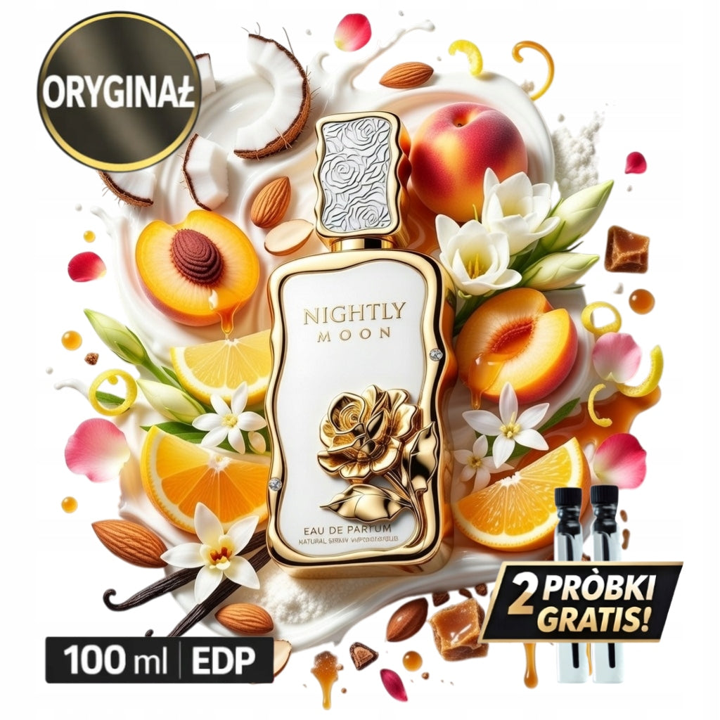 Perfume Nightly Moon by Le Boneheur Women 100ml + 2 Samples FREEBIE