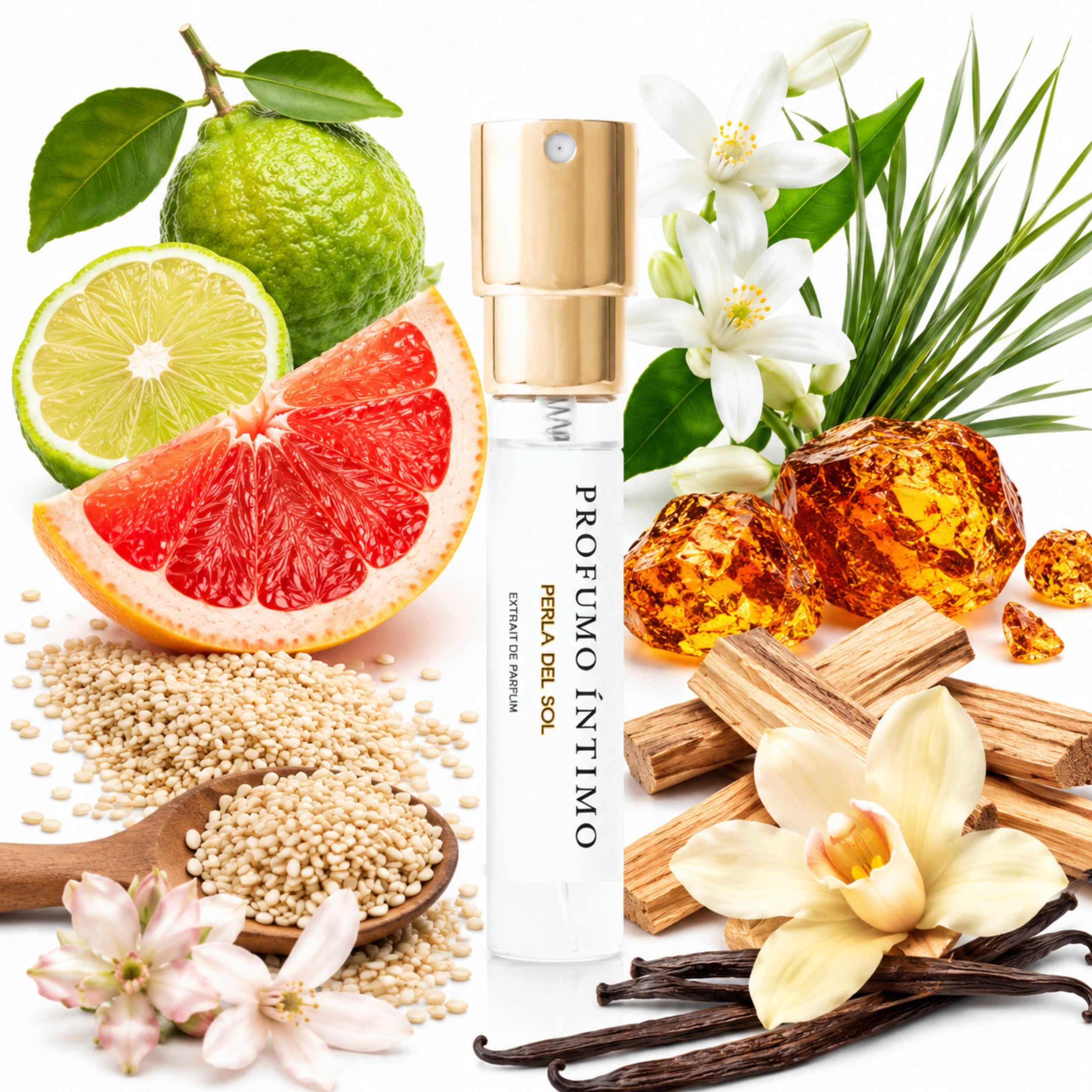 Perfume PROFUMO LABO PERLA DEL SOL 8 ml Citrus Extract Ambra Unisex