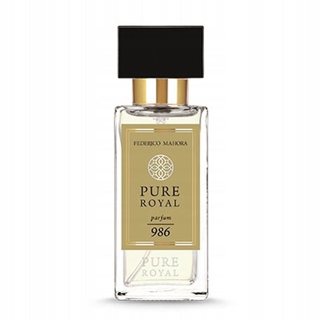 Perfume PURE ROYAL UNISEX 986 FM 50 ML EAN (GTIN) 5907732510591
