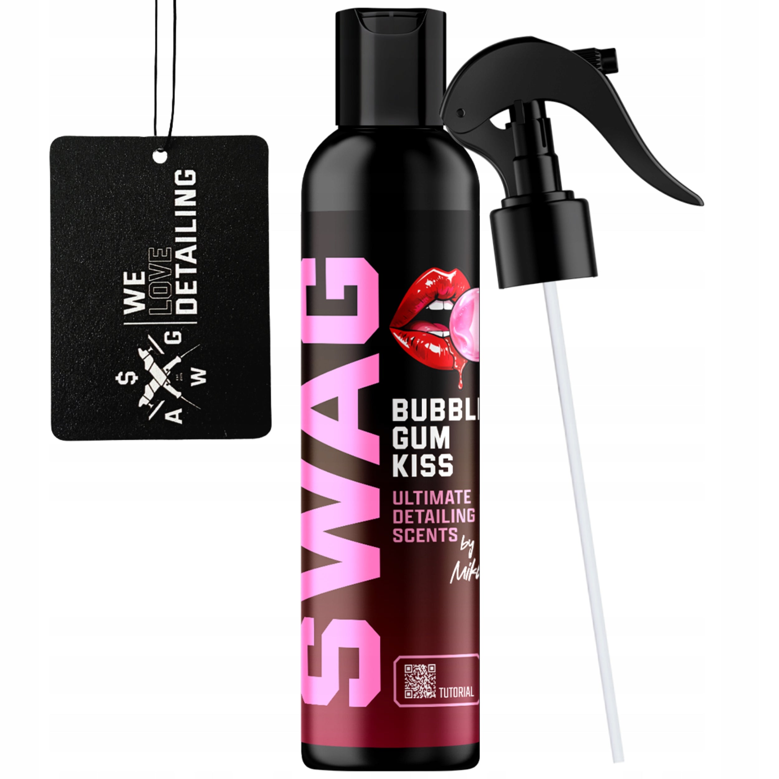 Perfume Scent For Car SWAG Bubble Gum Kiss Fragrance Rubber Balloon 150ml Kind atomizers