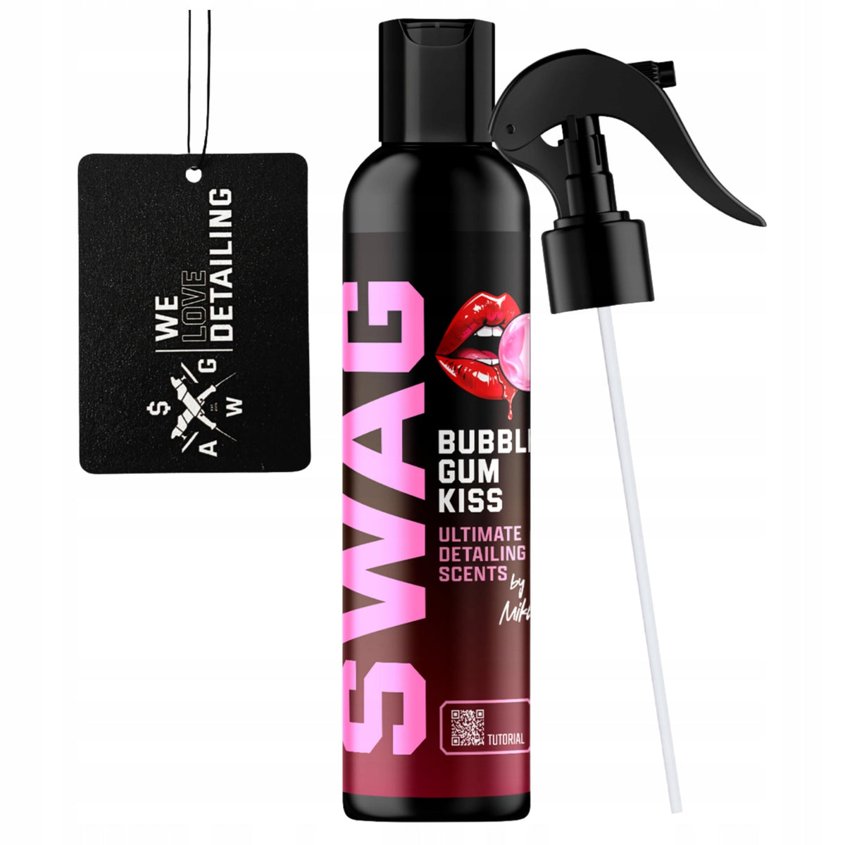 Perfume Scent For Car SWAG Bubble Gum Kiss Fragrance Rubber Balloon 150ml