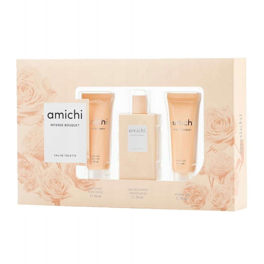 Perfume Set for Women Amichi Intense Bouquet 3 Pieces