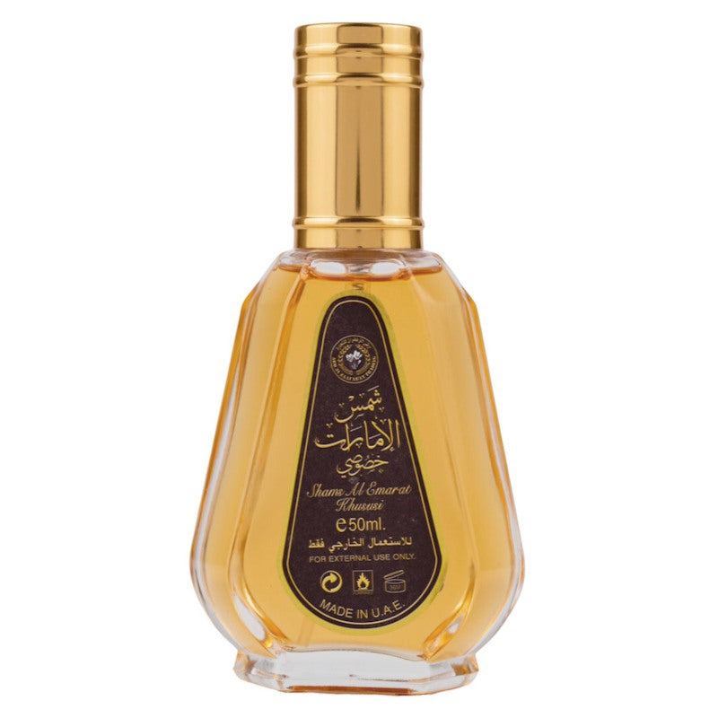 Perfume Unsiex Shams Al Emarat Khususi Ard Al Zaafaran 50ml Brand Ard Al Zaafaran