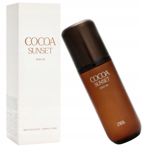 Perfume Zara Cocoa Sunset Body Oil 100ml Original