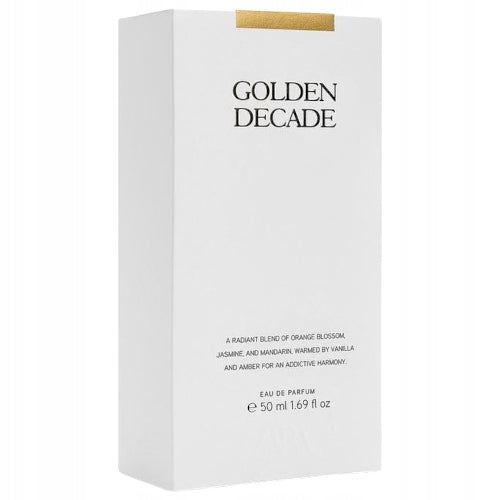 Perfume Zara Golden Decade Eau De Perfume 50ml Original BEAUTIFUL Packaging status original