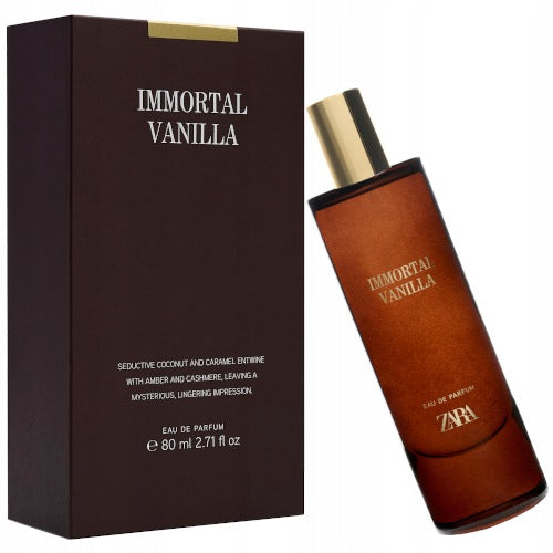 Perfume Zara Immortal Vanilla Eau De Perfume 80ml Original BEAUTIFUL