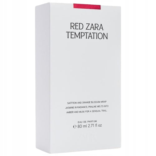 Perfume Zara Red Temptation Eau De Perfume 80ml Original BEAUTIFUL Packaging status original