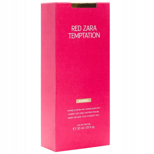 Perfume Zara Red Temptation Summer Eau De Perfume 80ml Original BEAUTIFUL Packaging status original