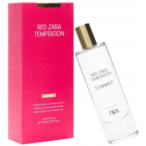 Perfume Zara Red Temptation Summer Eau De Perfume 80ml Original BEAUTIFUL