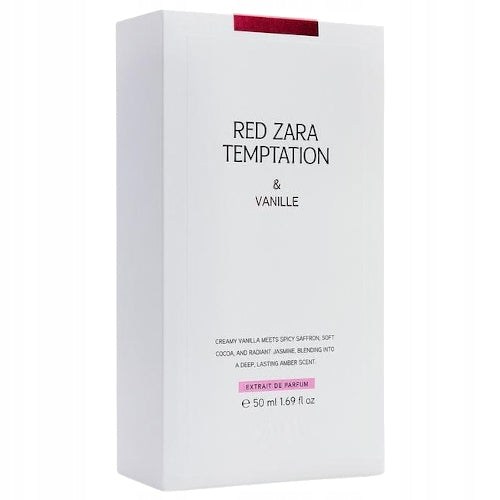 Perfume Zara Red Temptation Vanille Extrait De Perfume 50ml Original Packaging status original