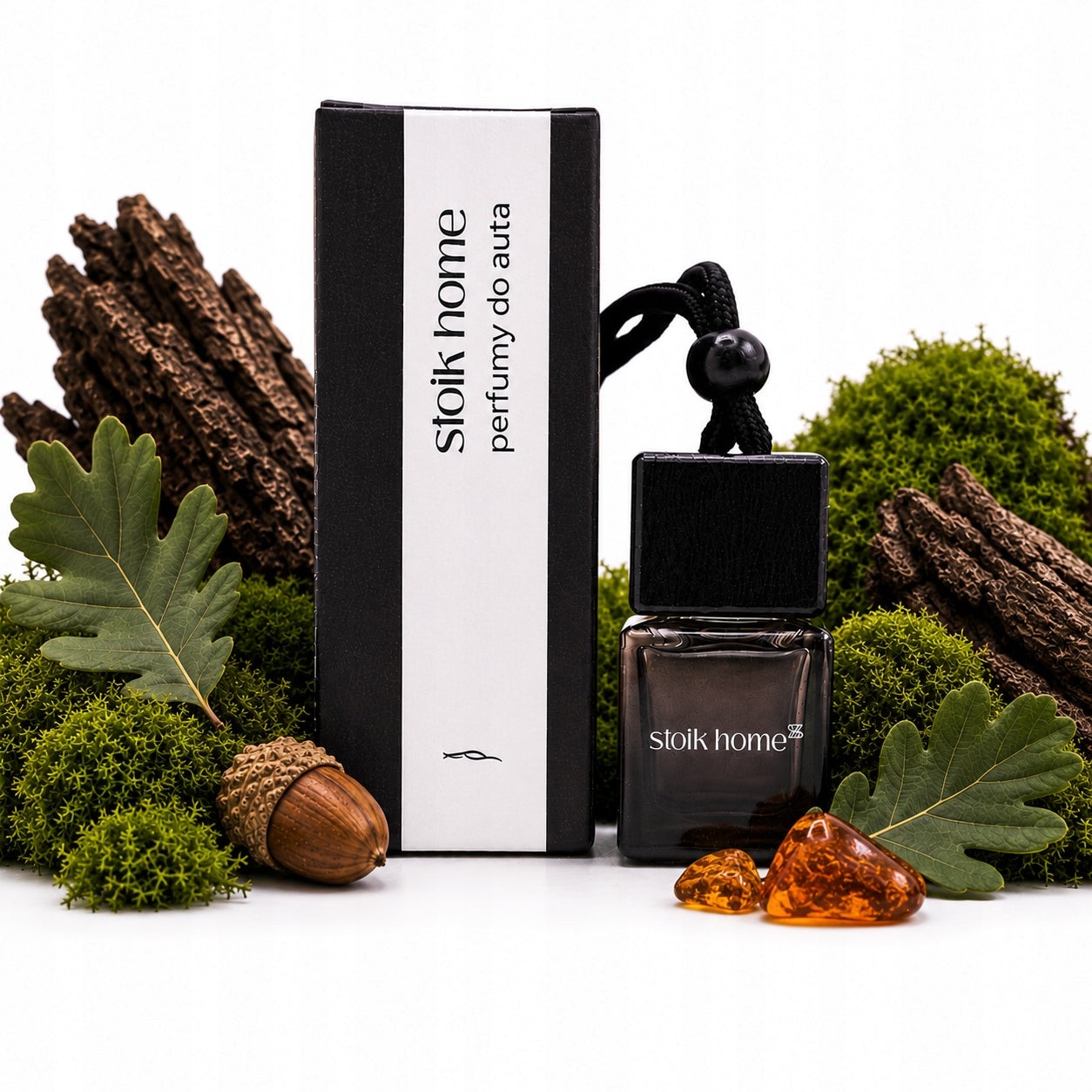 Perfume for car Mech Oak and Ambra – car fragrance 8 ml – Słoik Home