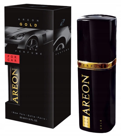 Perfume for car with pendant AREON PERFUME 50ml Gold Perfumed