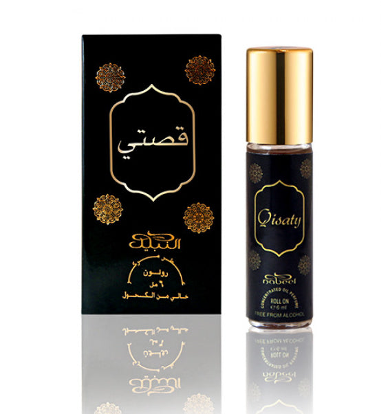 Perfume in oil, Arabic, Nabeel Qisaty 6 ml CPO Packaging status original