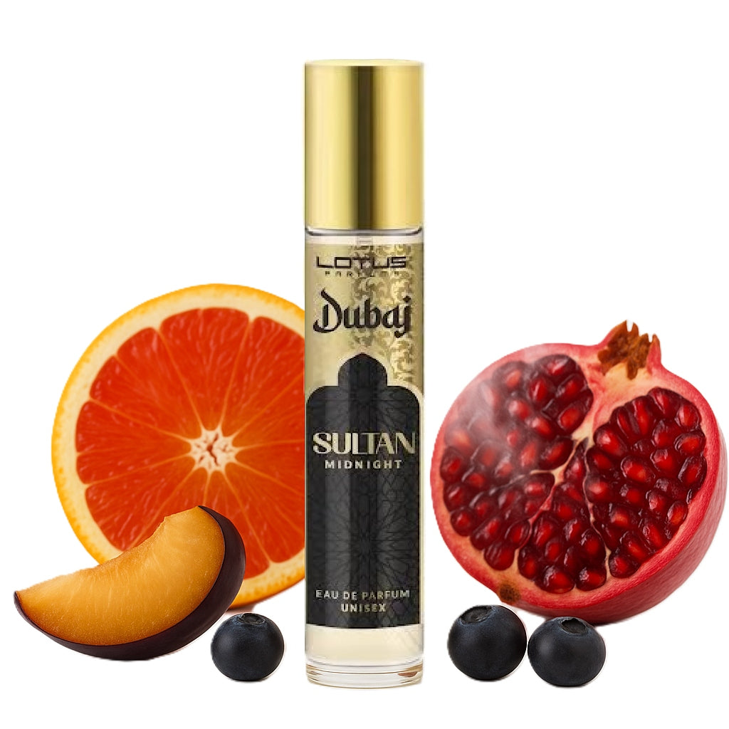 Perfume unisex Sultan Midnight sweet fruity and sensual fragrance 33 m Revers