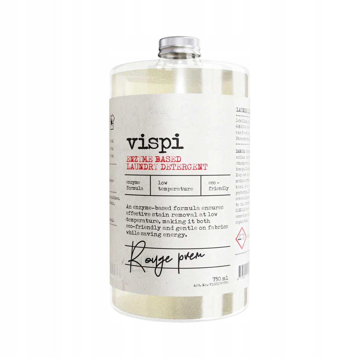 Perfumed Organic Washing Gel Rouge Prem