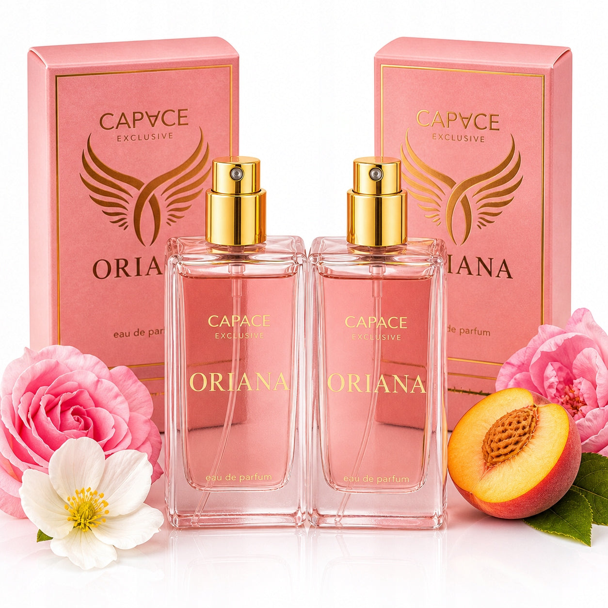 Perfumed Water Capace Oriana Exclusive 15 ml Elegant Women's Fragrance x2