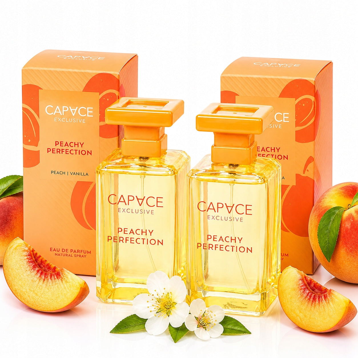 Perfumed Water Capace Saint & Severe Peaches Peach 100 ml x2