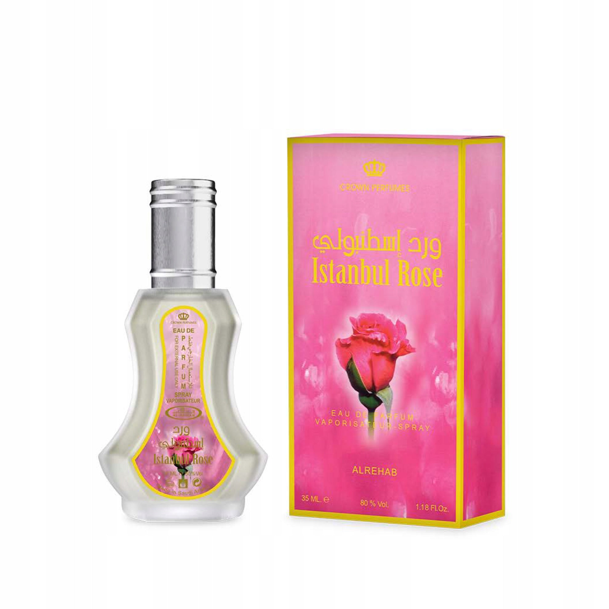 Perfumed Water ISTANBUL ROSE EDP 35 ml Fragrance for Women Al Rehab ARABIC EAN (GTIN) 5906468402286