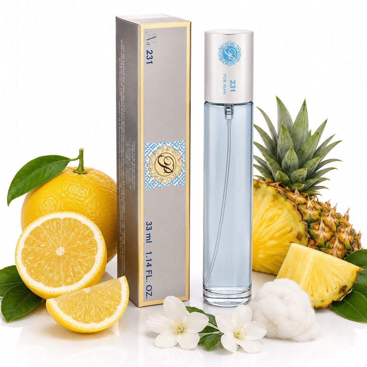 Perfumik 231 Chrome Men Perfume 33 ml