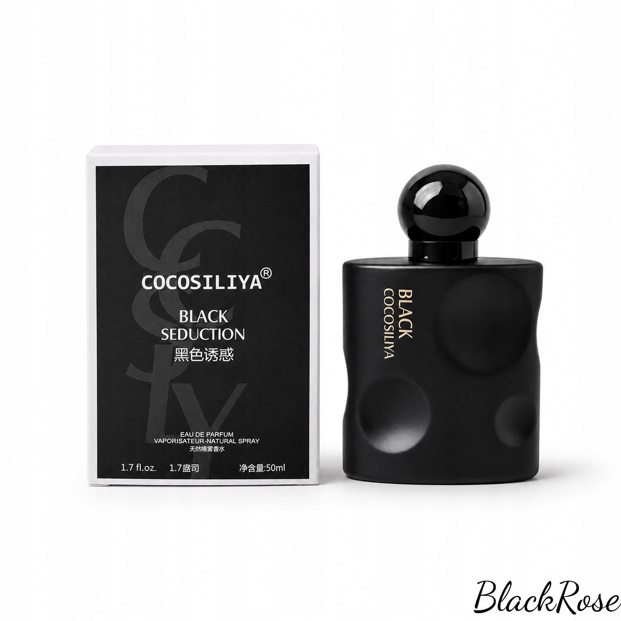 Perfumy Damskie 50 ml EDP Kwiatowo-Orientalne BlackRose Black Seduction Packaging status original