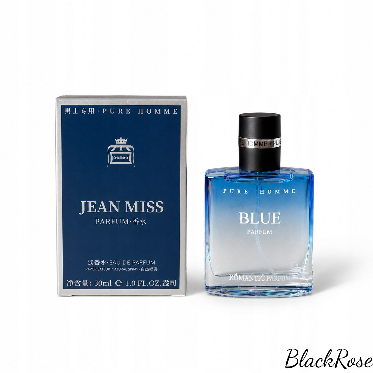 Perfumy Męskie 30 ml EDP Trwałe Cytrusowo-Przyprawowe BlackRose Pure Homme Packaging status original