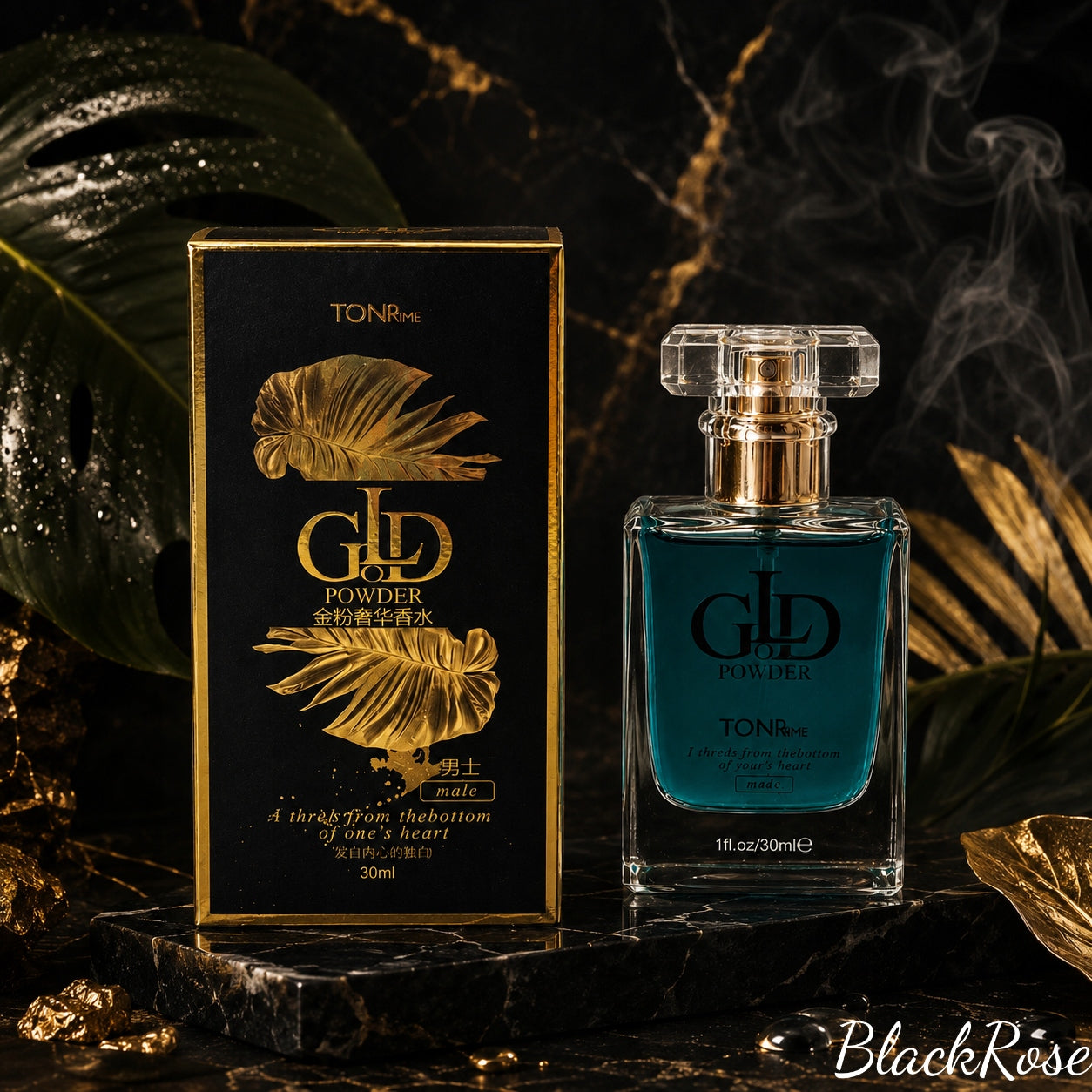 Perfumy Męskie 30 ml EDP Trwałe Drzewno-Słodkie BlackRose Blue Powder Manufacturer code BL-1002