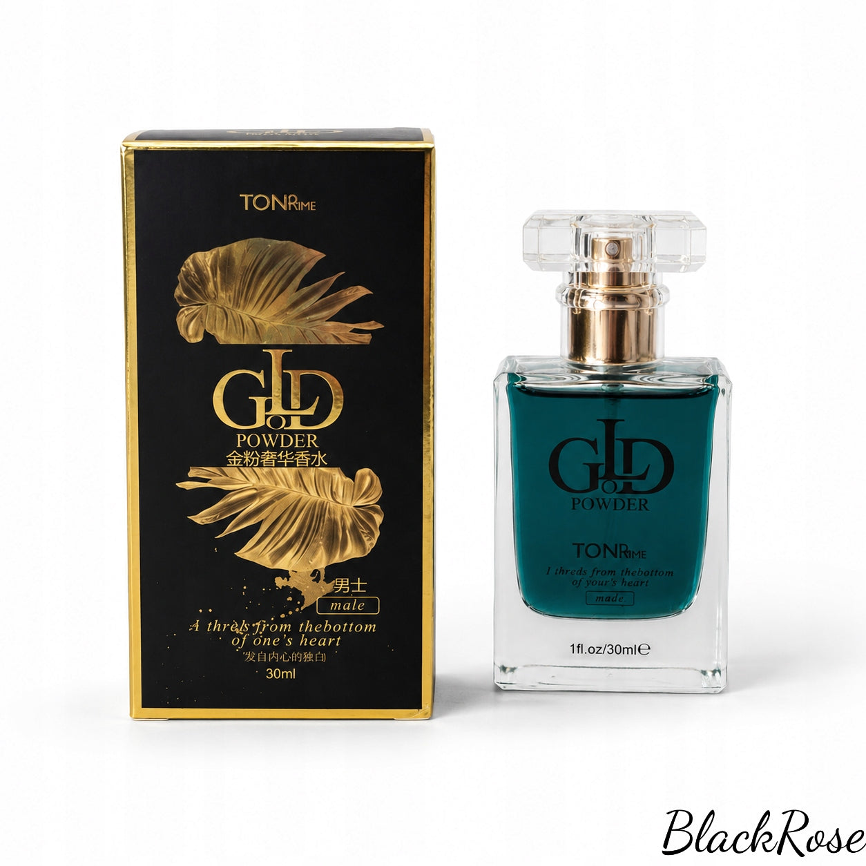 Perfumy Męskie 30 ml EDP Trwałe Drzewno-Słodkie BlackRose Blue Powder Packaging status original