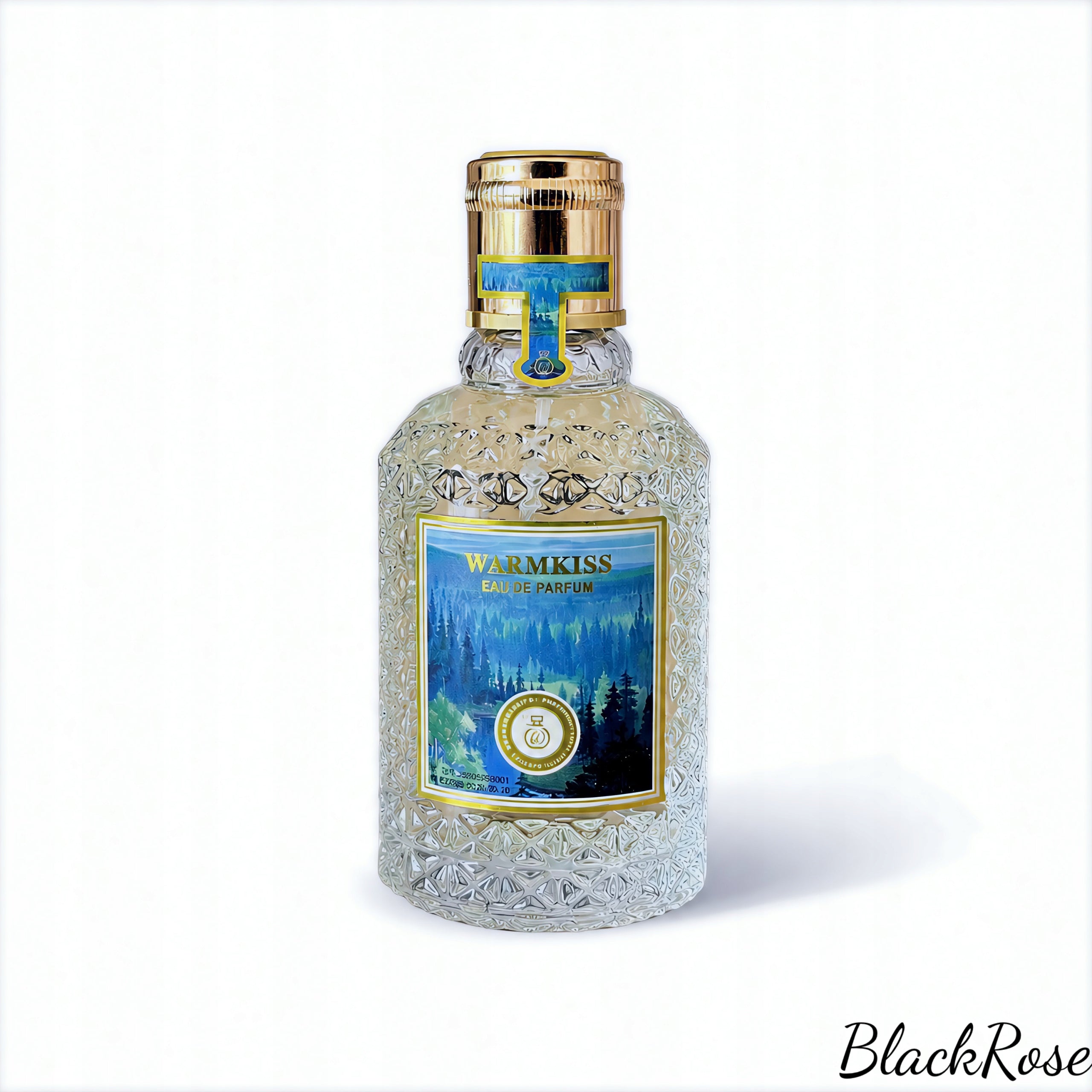 Perfumy Męskie 50 ml EDP Trwałe Drzewno-Kadzidlane BlackRose Virgin Forest