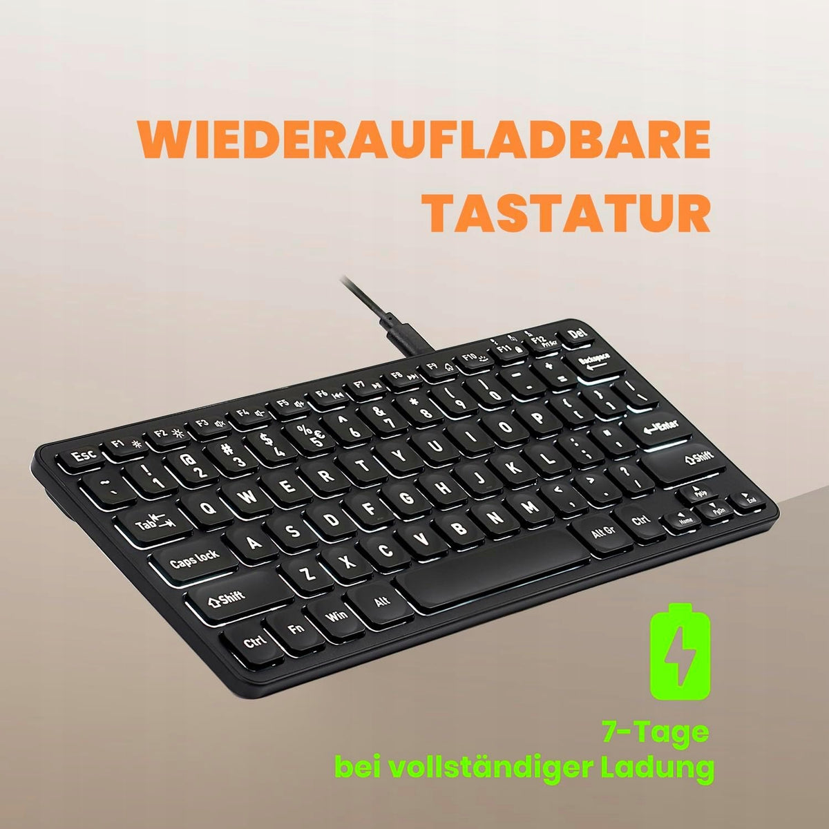 Perixx PERIBOARD-732B - wireless mini keyboard with backlight Packaging status original