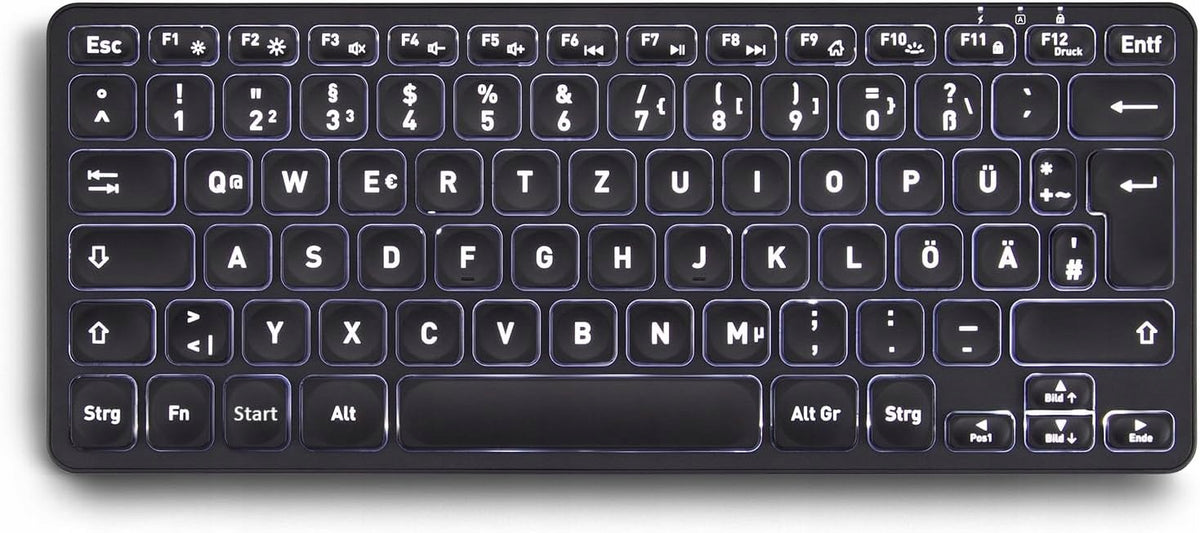 Perixx PERIBOARD-732B - wireless mini keyboard with backlight
