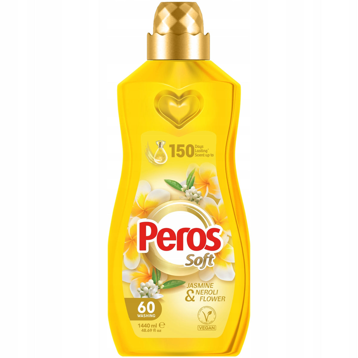 Peros Soft Concentrated Fabric Rinsing Liquid Jasmine and Neroli 1440ml Packaging status original