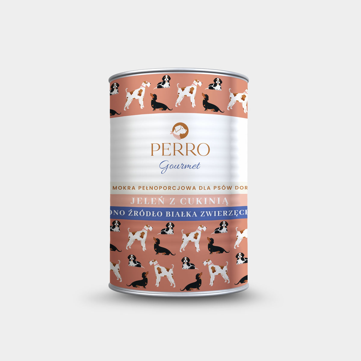 Perro Gourmet - Deer with zucchini 400g