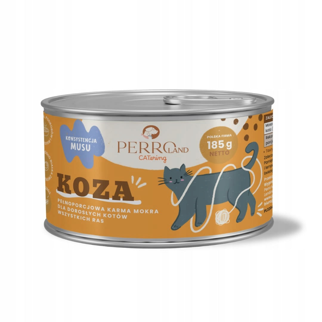 Perro goat wet food 0,185 kg