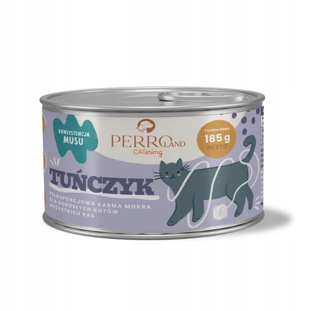 Perro wet cat food tuna 185g