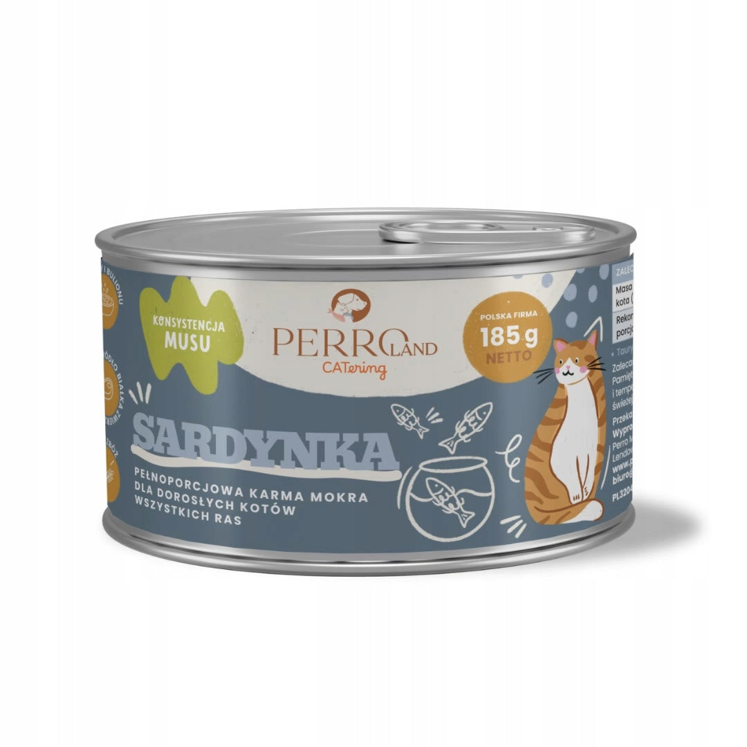 Perro wet food sardine 0,185 kg