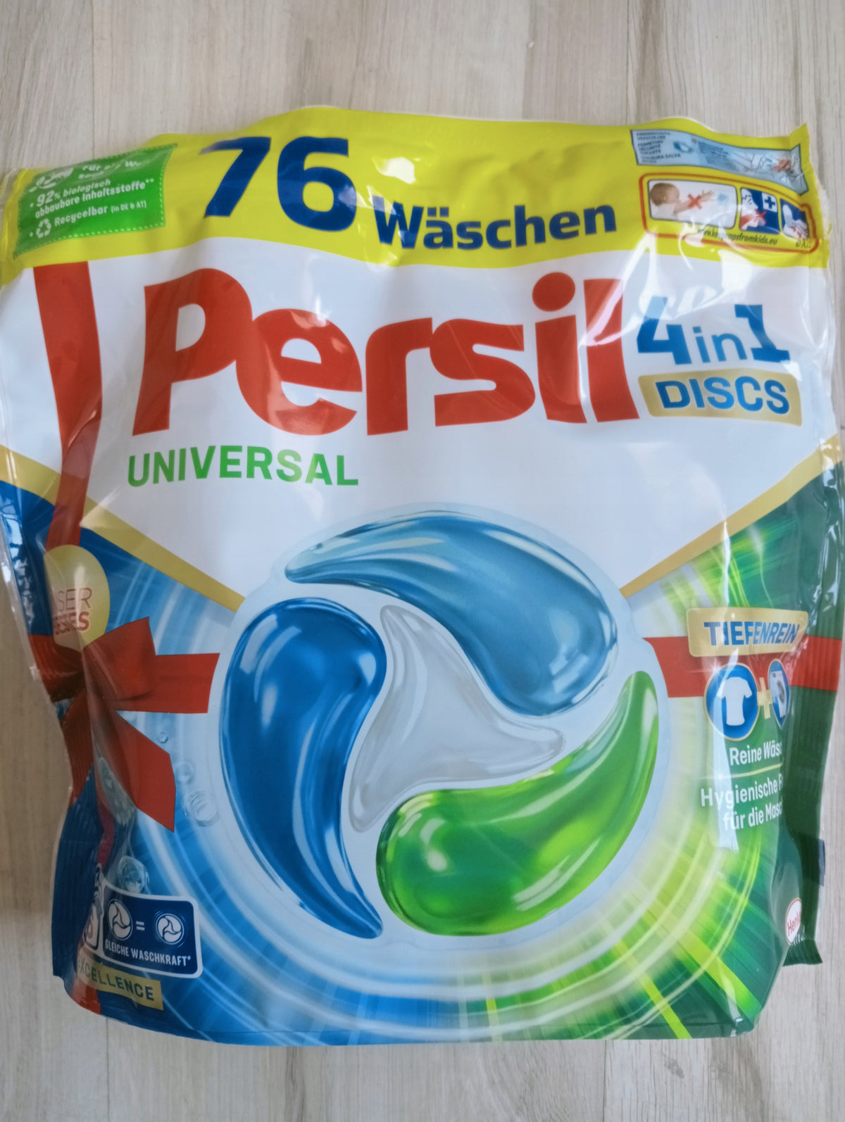 Persil 4in1 Discs Universal Washing Capsules 76 Pack from Germany