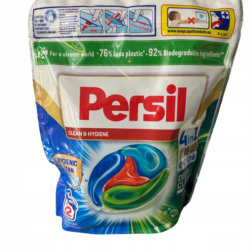 Persil Clean & Hygiene 4in1 Washing Capsules 22 Pack