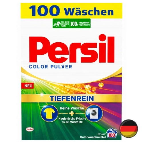 Persil Color Large German Color Washing Powder 100 Washes 6 KG