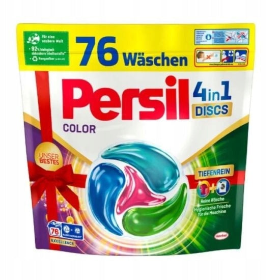 Persil Color New Washing Capsule Formula 4in1 Discs 76 Pieces DE
