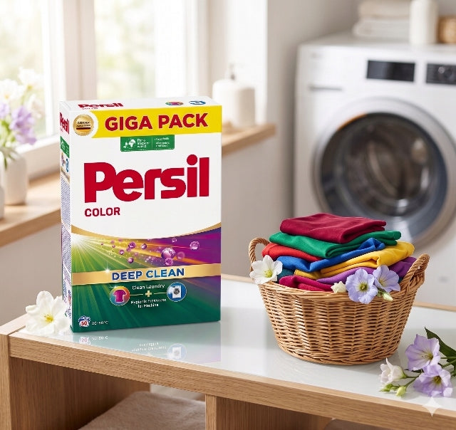 Persil Color Washing Powder 2.75 kg 50 Washes Box Packaging status original