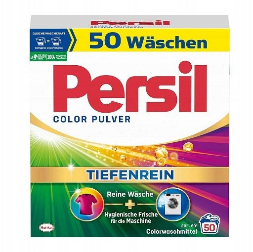Persil Colour Washing Powder Deep Clean Color Box 50 Washes 3 kg DE