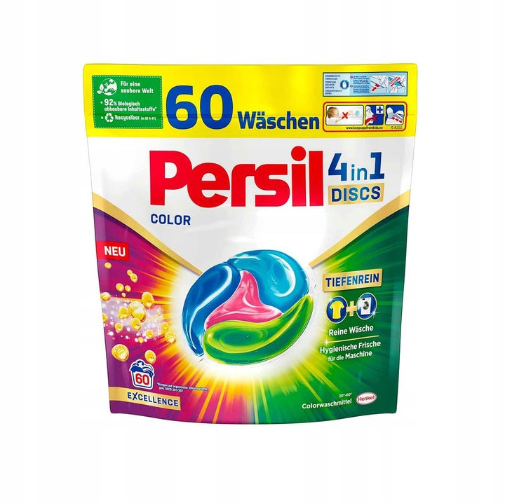 Persil Discs 4in1 Color Fabric Capsules Color 60 Pcs DE