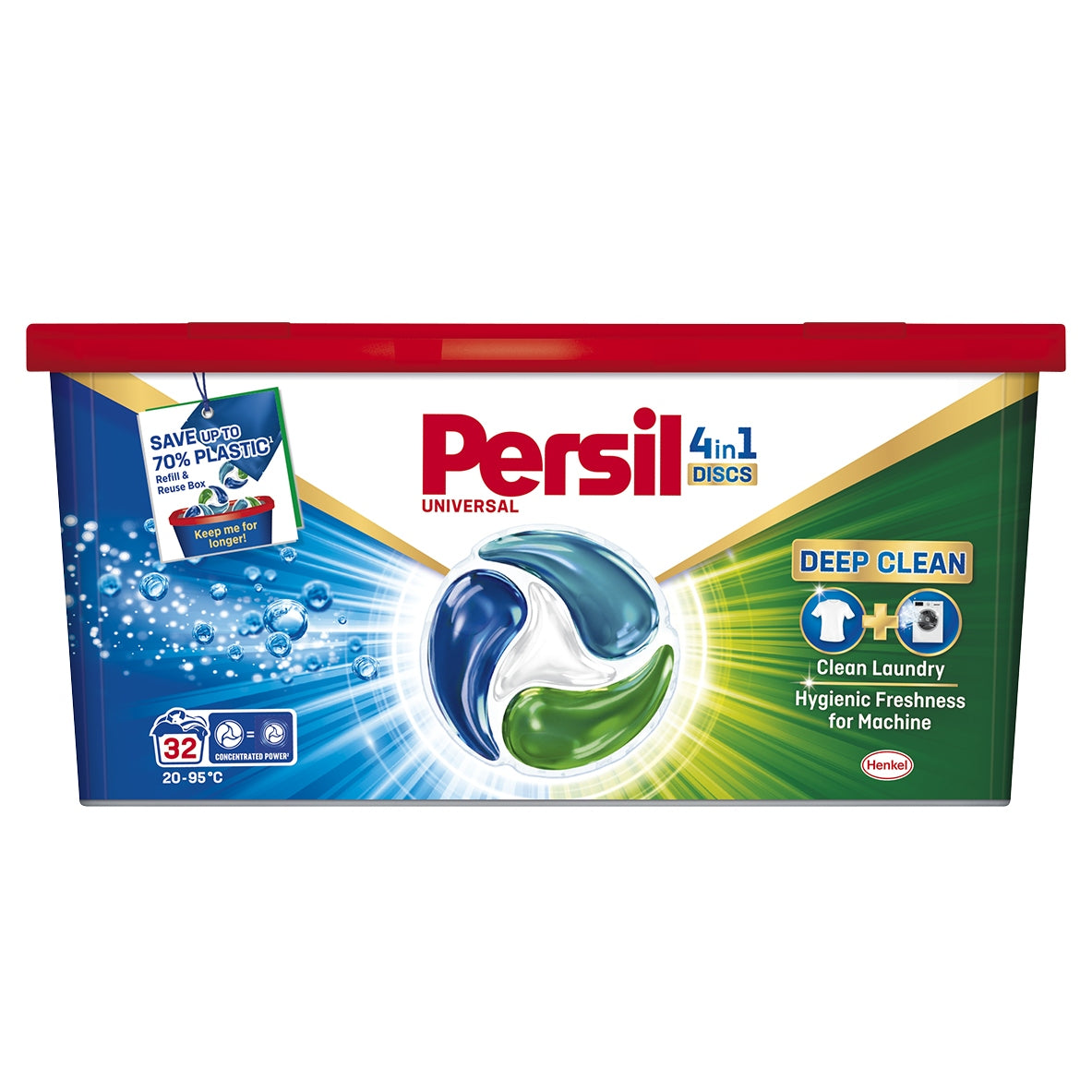 Persil Discs 4in1 Universal 32 Washing Capsules