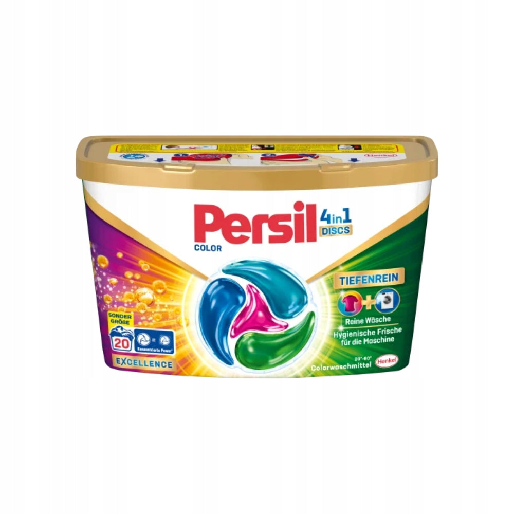 Persil Discs Color Washing Capsules 4in1 20 Pieces