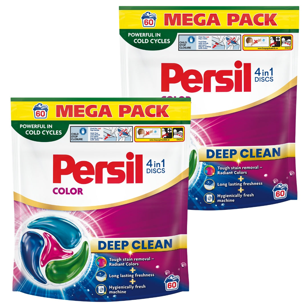 Persil Discs Color Washing Capsules 4in1 Set of 2x60