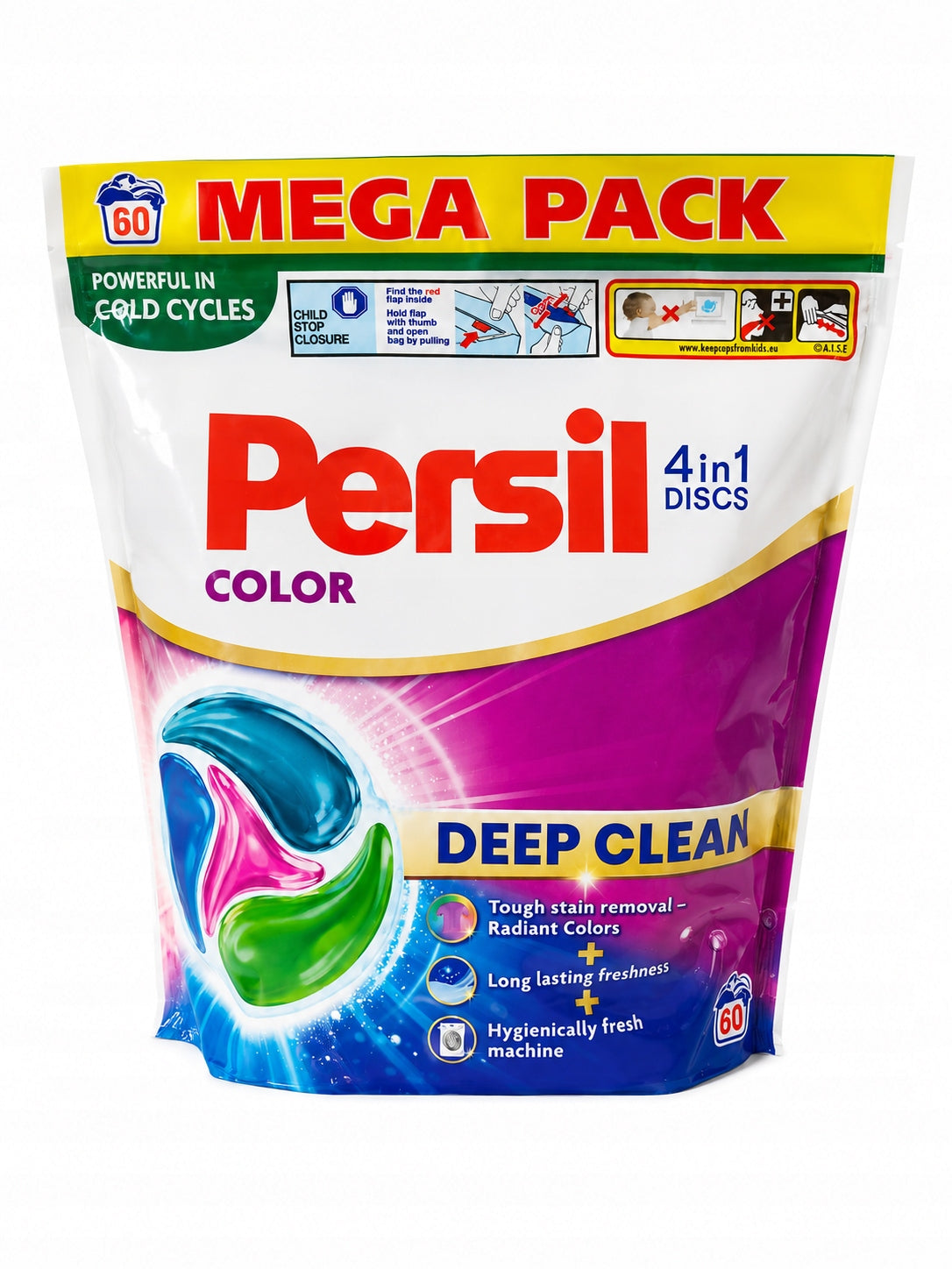 Persil Discs Color washing capsules colour 60 pcs.