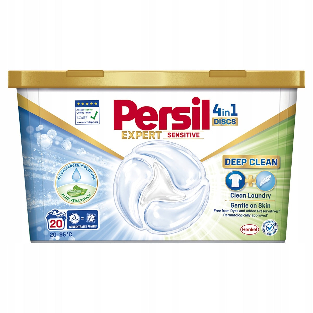 Persil Discs Expert Sensitive 20 Washes 330g